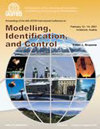 MODELING IDENTIFICATION AND CONTROL雜志封面